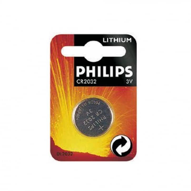 Philips Knopf Batterie 3V CR2032 von Philips
