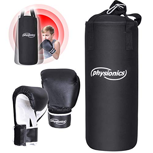 Boxsack Boxhandschuhen Set Erwachsene Sandsack MMA Punching Bag Handschuhe 