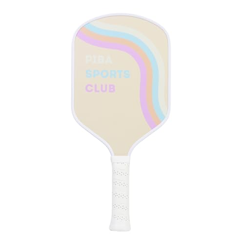 PIBA Sports PRO Pickleball Schläger – T700 Carbon, 16mm Honeycomb, Angeraute Oberfläche für Top Spin, Verlängerter Griff, Leicht und Präzise, Für Fortgeschrittene und Profis (Club Pro Series T700) von PiBa Sports