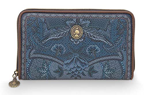 PiP Studio Wallet Kyoto Festival Denim Blue 18x11x3cm von PiP Studio