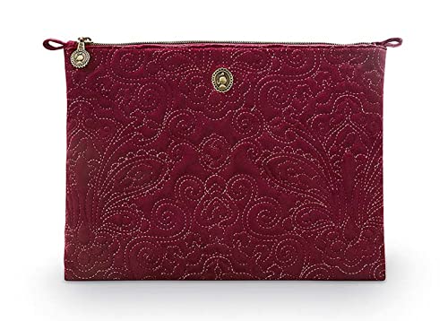 Pip Studio Kosmetiktasche Gross | Red - 30 x 22 x 1 von PiP Studio