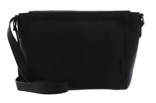 Picard Damen Handtasche Yours 3166 aus recyceltem Kunstleder mit Reißverschluss in der Farbe Schwarz, 20x33x13,5 cm, 31664L8001 von Picard