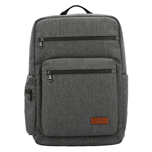 Picard Rucksack Go Eco für Männer aus Stoff in der Farbe Anthrazit, 12x42x28 cm, 29654H1013 von Picard