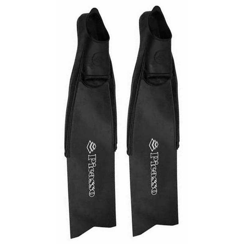 Picasso Carbon Explosion Long Spearfishing Fins Schwarz EU 44-46 von Picasso