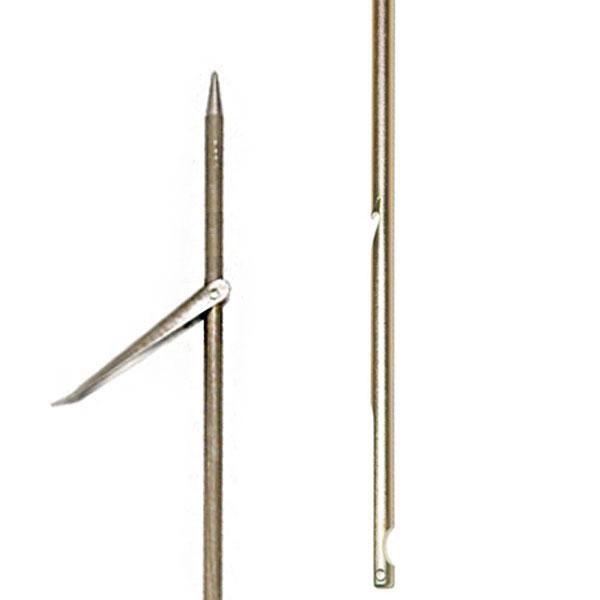 Picasso Gold Inox Stainless Steel Round Notch Spear 6.5 Mm Silber 100 cm von Picasso