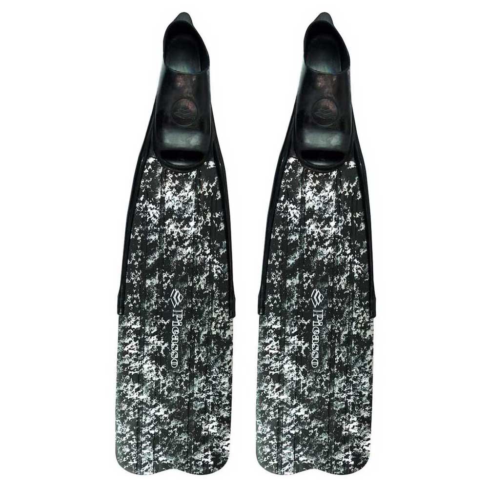 Picasso Master Carbon Long Spearfishing Fins Silber EU 42-44 von Picasso