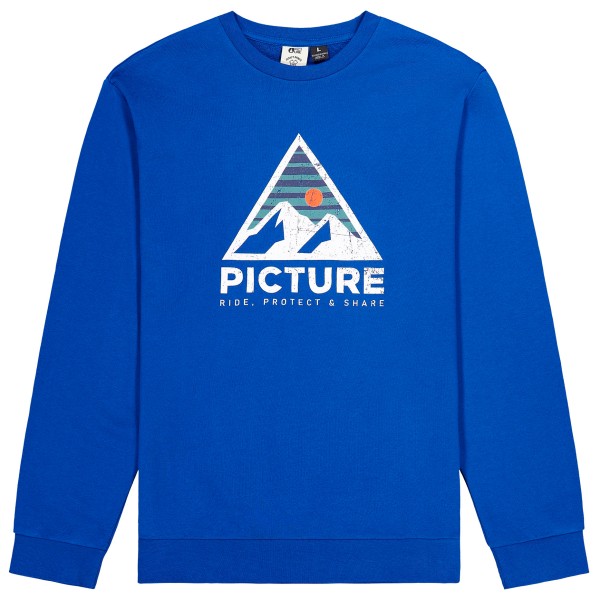Picture - Authentic Crew - Pullover Gr L blau von Picture