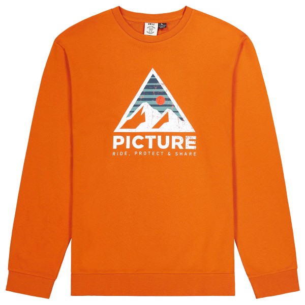 Picture - Authentic Crew - Pullover Gr XL orange von Picture