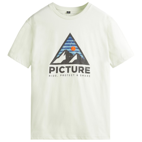 Picture - Authentic Tee - T-Shirt Gr M weiß von Picture