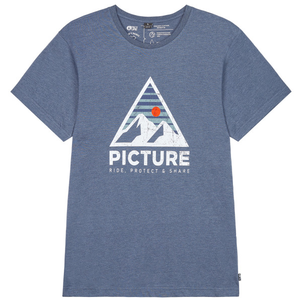 Picture - Authentic Tee - T-Shirt Gr XXL grau von Picture