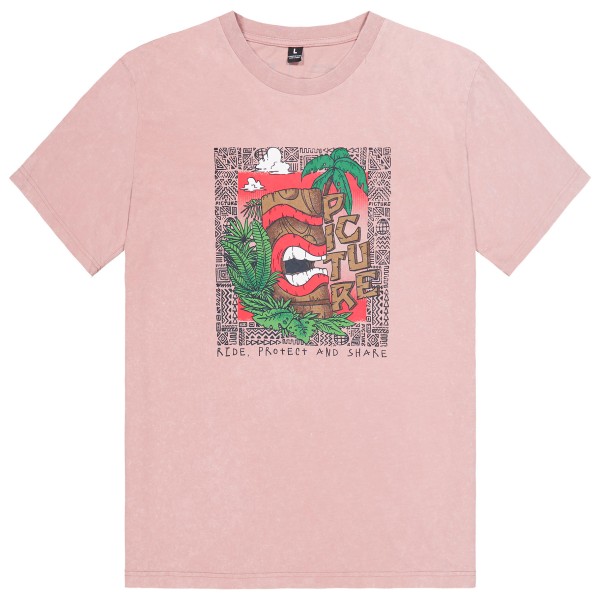 Picture - Wogong Tee - T-Shirt Gr L;M;S;XL rosa von Picture