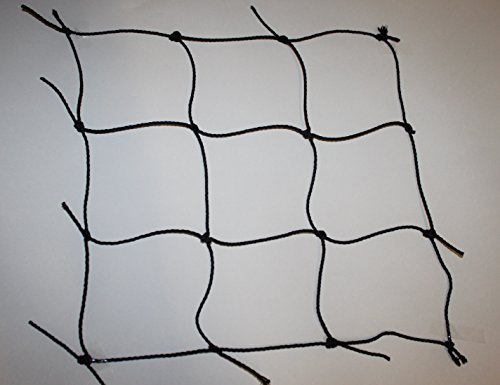 Ballnetz Ballfangnetz Netz - schwarz - Masche 12 cm - Stärke: 3mm - Breite: 5,00 m Meterware von Pieloba