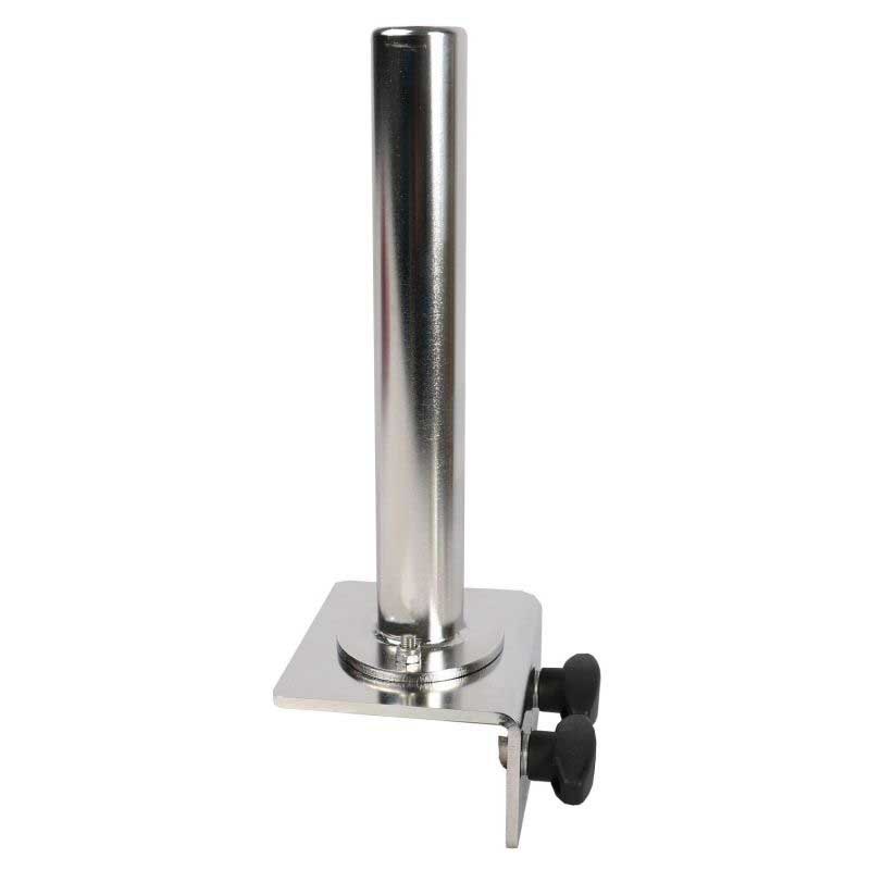 Pike N Bass 90° Sliding Rail Pedestal Support Silber von Pike N Bass