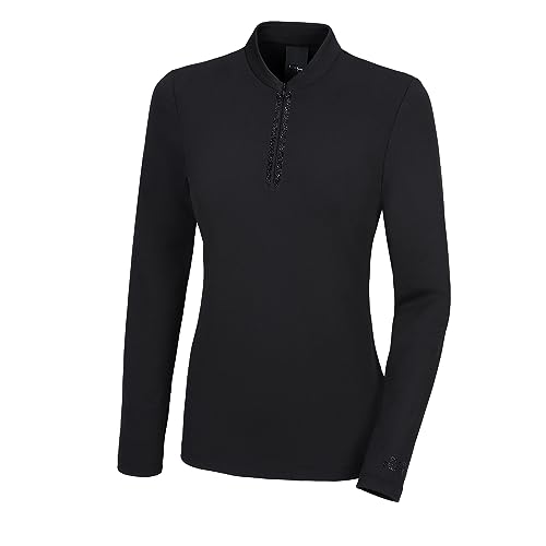 PIKEUR Damen Shirt ZIP SHIRT mit Strass Selection Herbst/Winter 2023/2024 von Pikeur