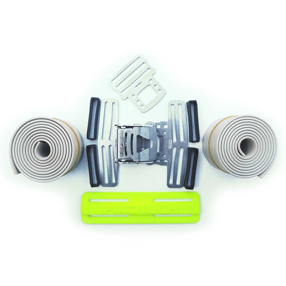 Pikotech Full Double Belt With Rubbers Weiß von Pikotech