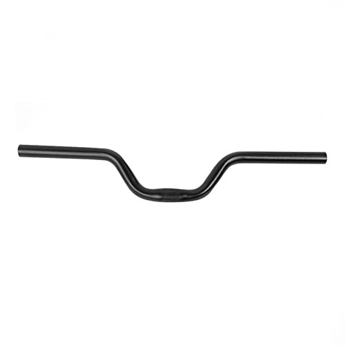 Pilipane Fahrradlenker,Aluminium Mountainbike MTB Fixed Gear Riser Bar High Rise Drop Lenker 25,4 mm * 520 mm für Fixed Gear Bike, Falträder und Balance Scooter(Schwarz) von Pilipane