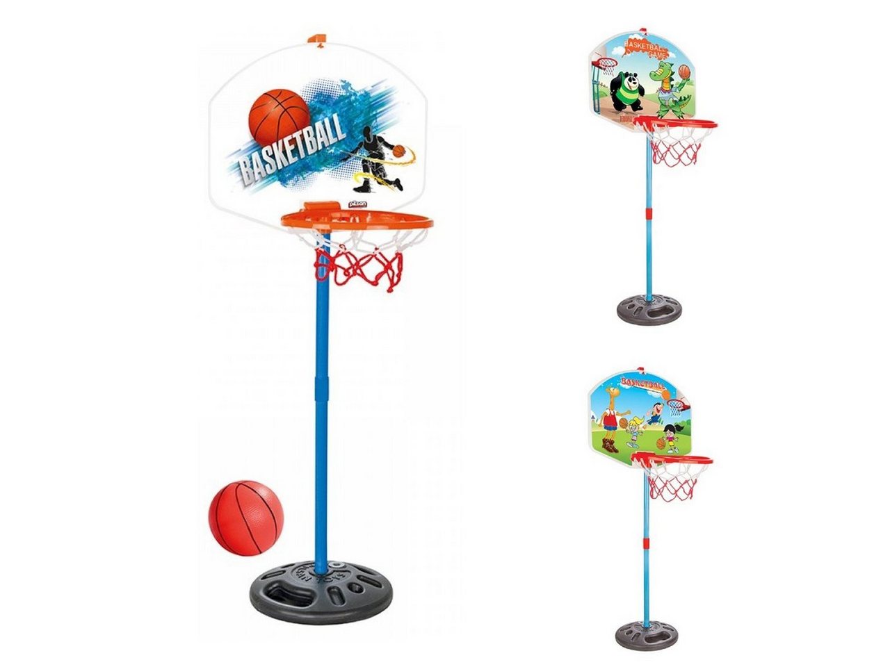 Pilsan Basketballständer Kinderbasketballkorb mit Ständer 03394, mit Ständer, Höhe 115 cm, ab 3 Jahre von Pilsan