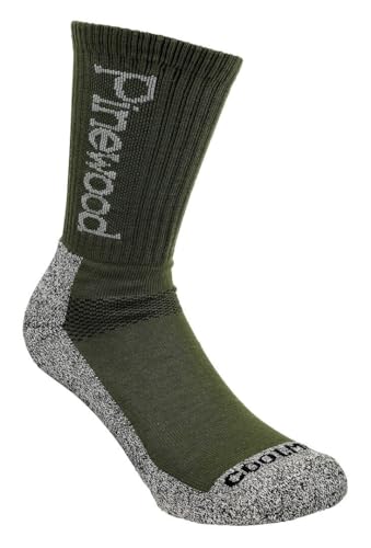 PINEWOOD Socken "COOLMAX" grün, Gr. 43-45 von Pinewood