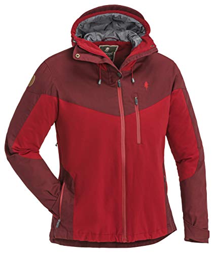 PINEWOOD Damen Finnveden Hybrid Extrem Jacke, Red/Dark Tomato, S von Pinewood