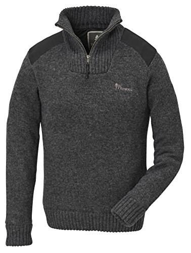 Pinewood Damen Hurricane Strickpullover, Dunkelgrau Melange, S von Pinewood