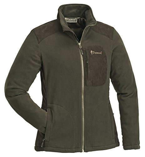 PINEWOOD Damen Wildmark Membran Fleece Jacke, Braun/Wildlederbraun, S von Pinewood