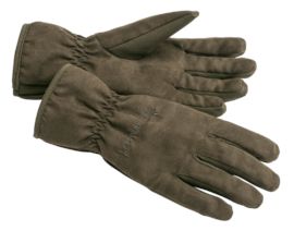 Pinewood Extrem Suede Padded Handschuh Suede Brown/Dark Oliv 10(Gr. XL) von Pinewood