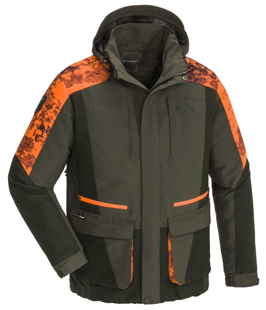 Pinewood Forest Camou Jagdjacke Größe: L, Farbe: Realtree Xtra® Camou/Realtree AP Blaze HD® von Pinewood