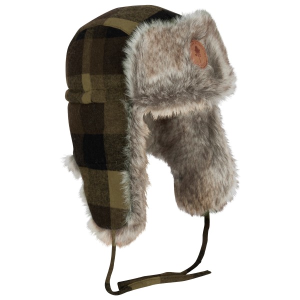 Pinewood - Murmansk Check Hat - Mütze Gr XL/XXL braun von Pinewood