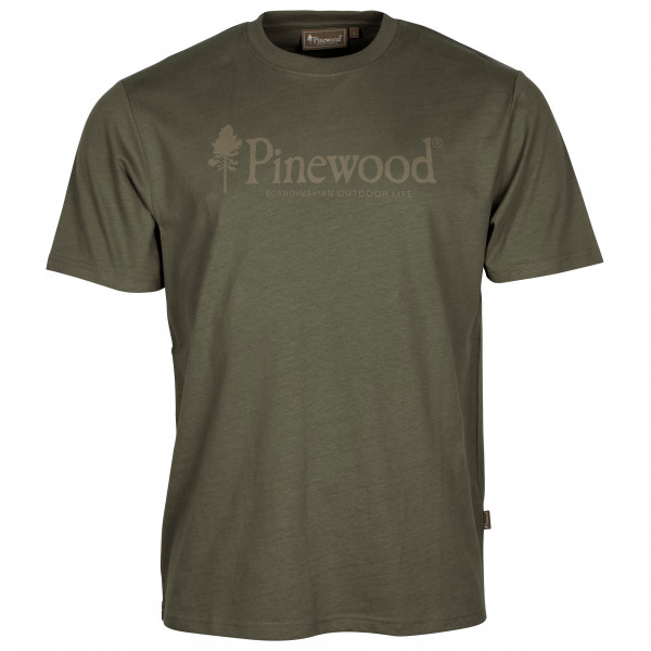 Pinewood - Outdoor Life T-Shirt - T-Shirt Gr 5XL oliv von Pinewood
