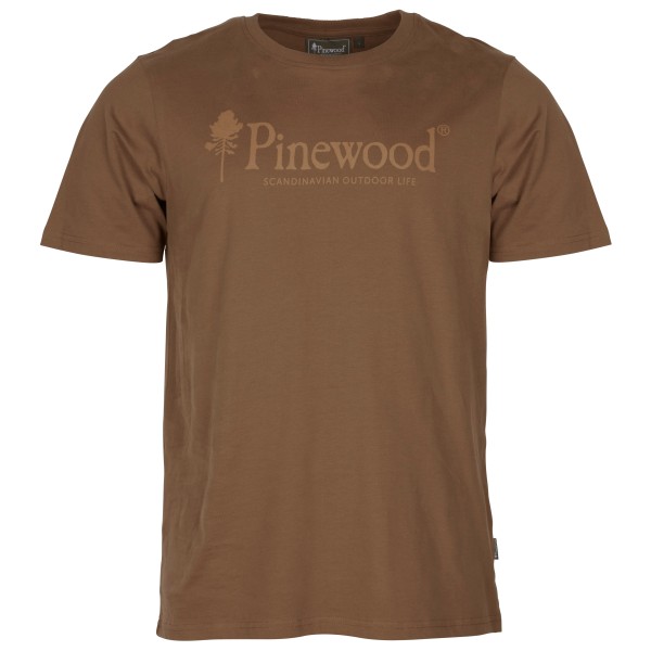 Pinewood - Outdoor Life T-Shirt - T-Shirt Gr XXL braun von Pinewood