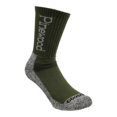 Pinewood Socken Medium 2er Pack Unisex Coolmax - Grün  36-39 von Pinewood