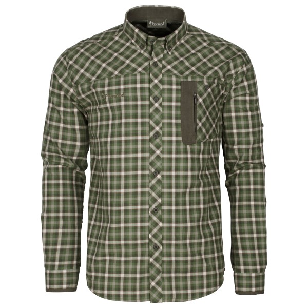 Pinewood - Wolf Shirt - Hemd Gr 3XL;4XL;5XL;L;M;S;XL;XXL grau;oliv von Pinewood