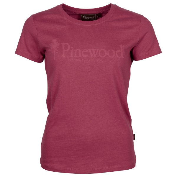 Pinewood - Women's Outdoor Life Damen T-Shirt - T-Shirt Gr L rosa von Pinewood