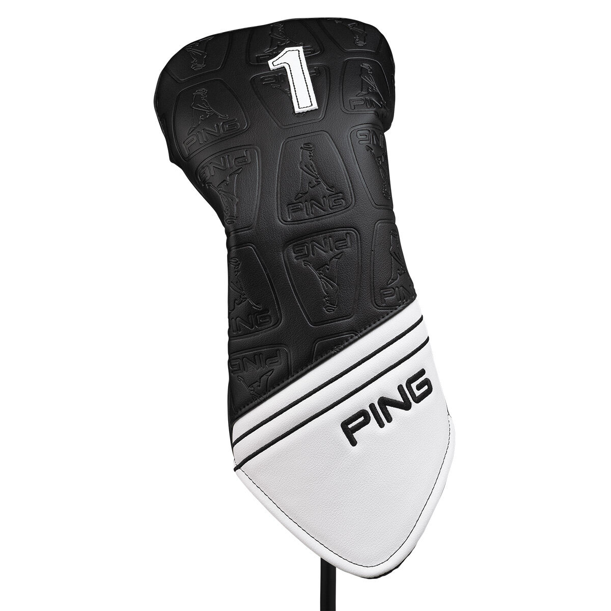 PING Core 214 Golf Driver Golf Head Cover, Mens, White/black | American Golf von Ping