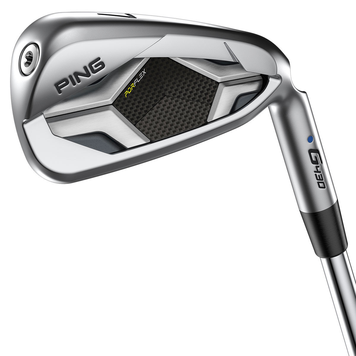 PING G430 Steel Golf Irons, Mens, 5-pw (6 irons) 1° upright, Right hand, Steel 0.5" longer, Stiff, One Size | American Golf von Ping