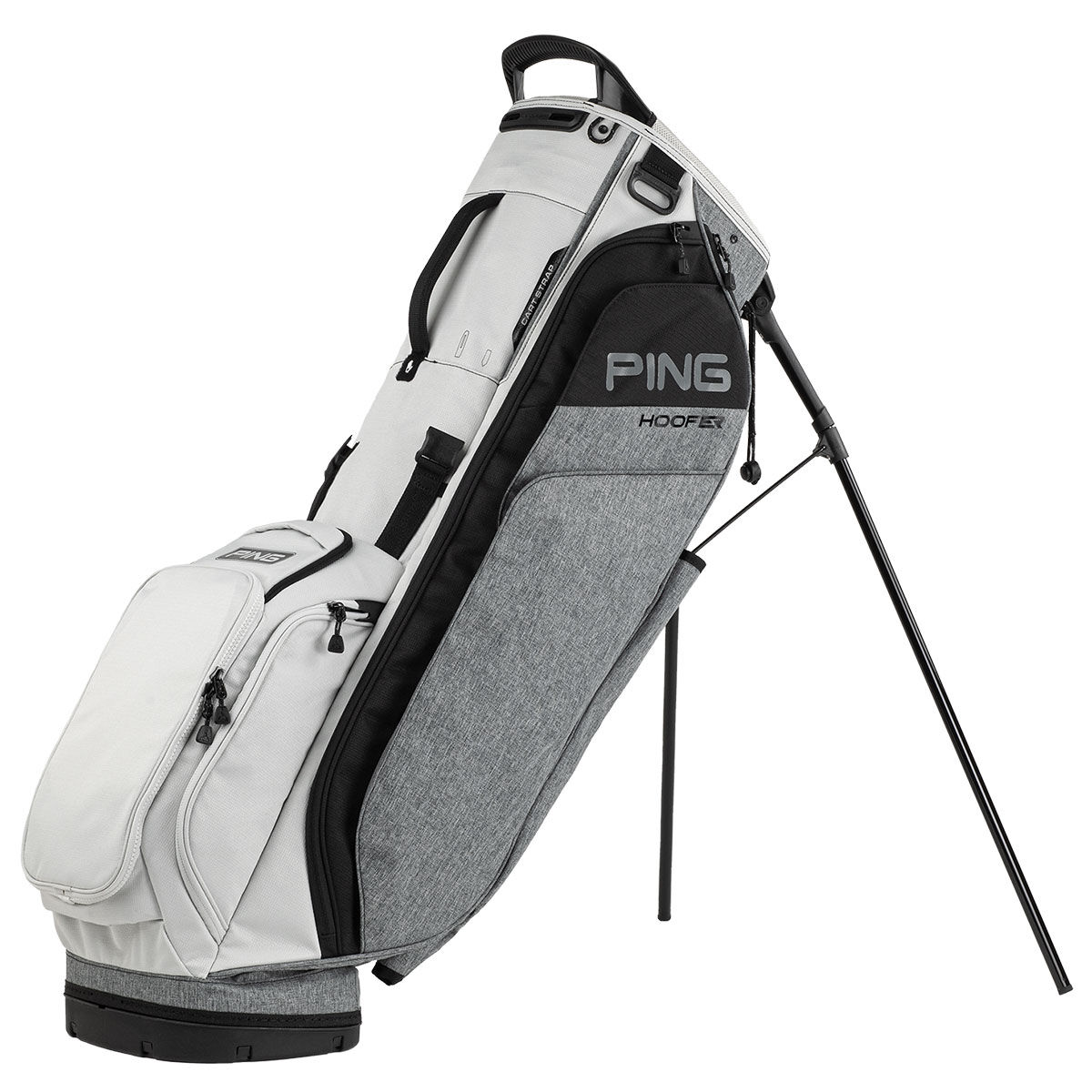 PING Hoofer 231 Golf Stand Bag, Heather grey/platinum black | American Golf von Ping