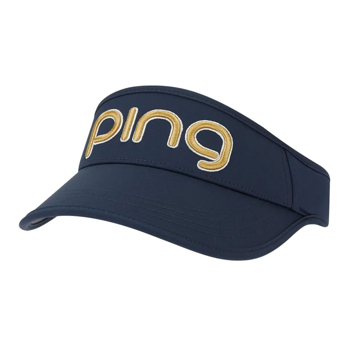 PING Men's Blue, White and Black Embroidered G Le3 Tour Delta Golf Visor | American Golf, One Size von Ping