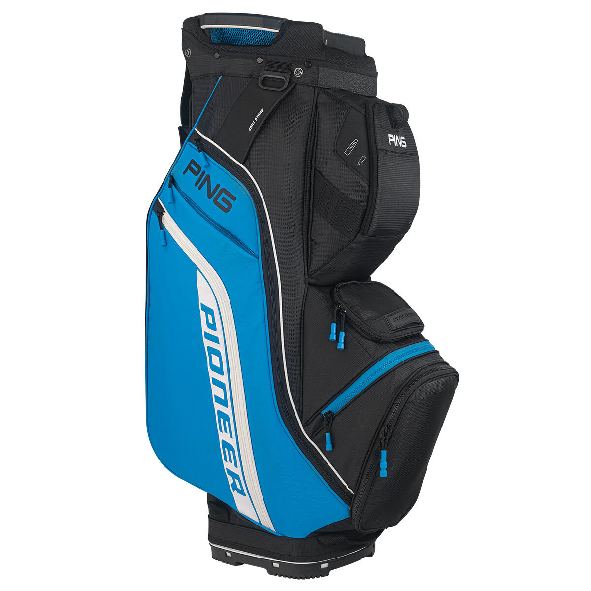 Ping Blue and Black Lightweight Pioneer 214 Golf Cart Bag 2022| American Golf, One Size von Ping