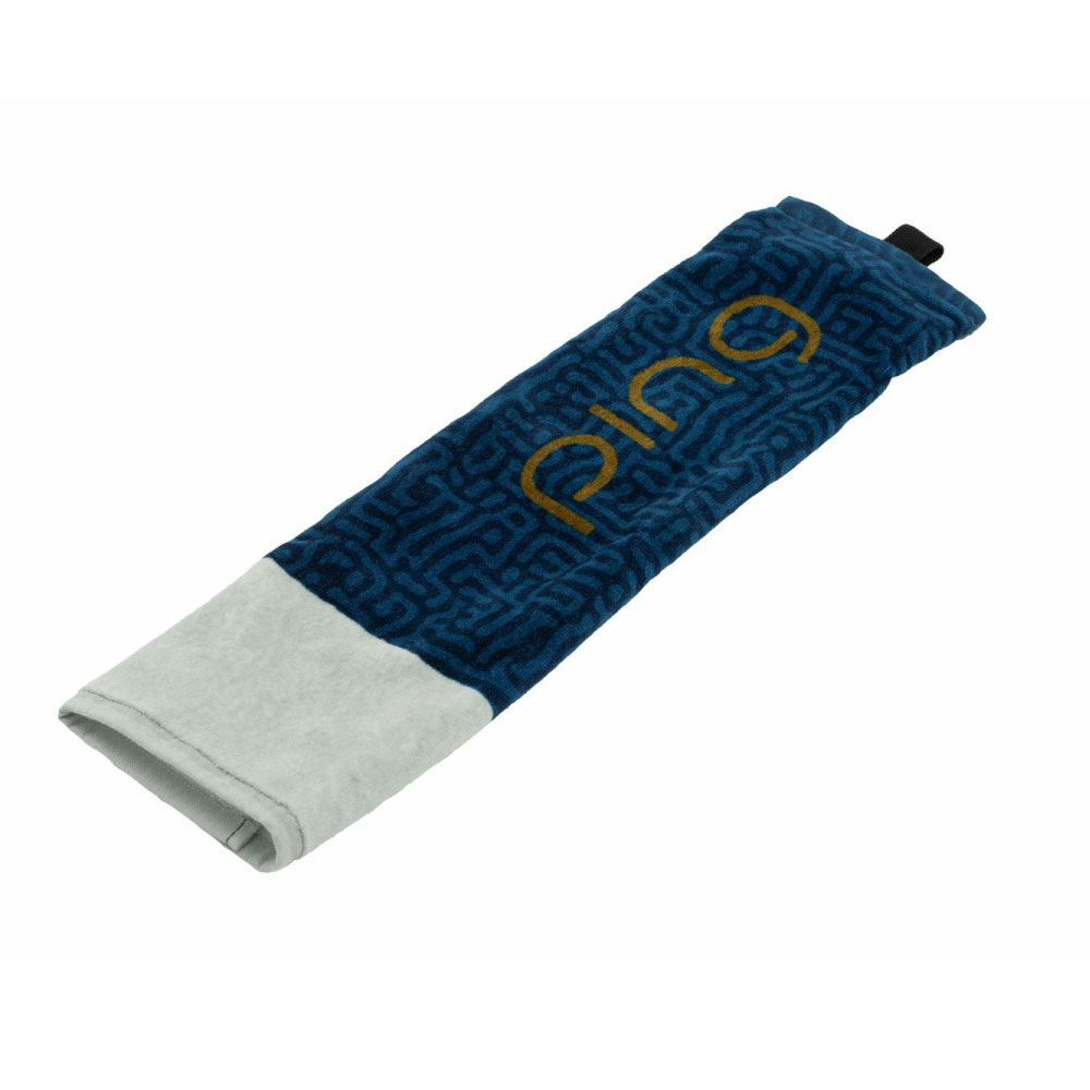 'Ping G LE3 Damen TriFold Handtuch blau/grau' von Ping