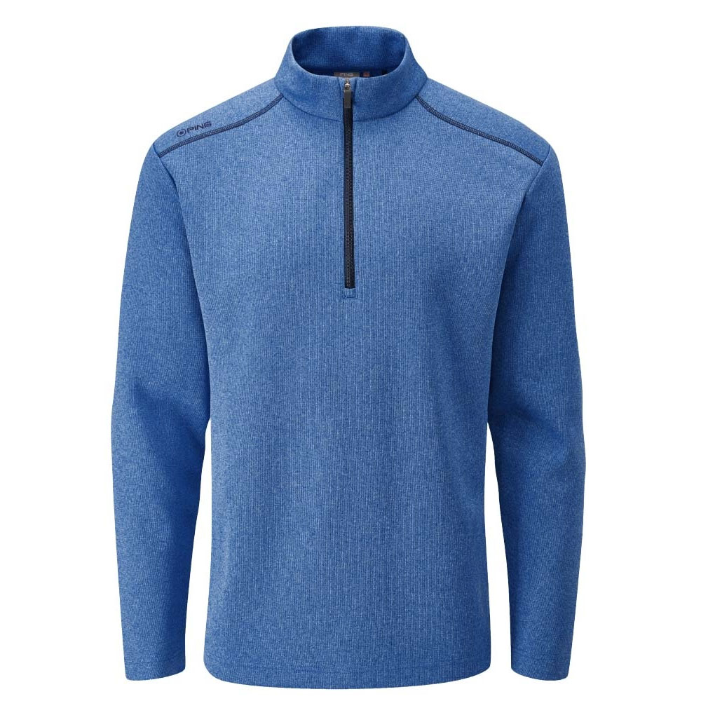 'Ping Golf Herren Ramsey 1/4 Zip Sweater blau' von Ping
