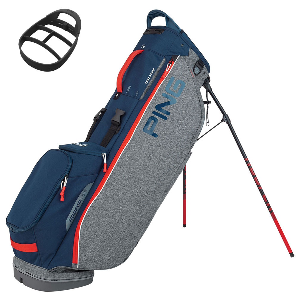 'Ping Hoofer Lite Standbag grau/navy' von Ping