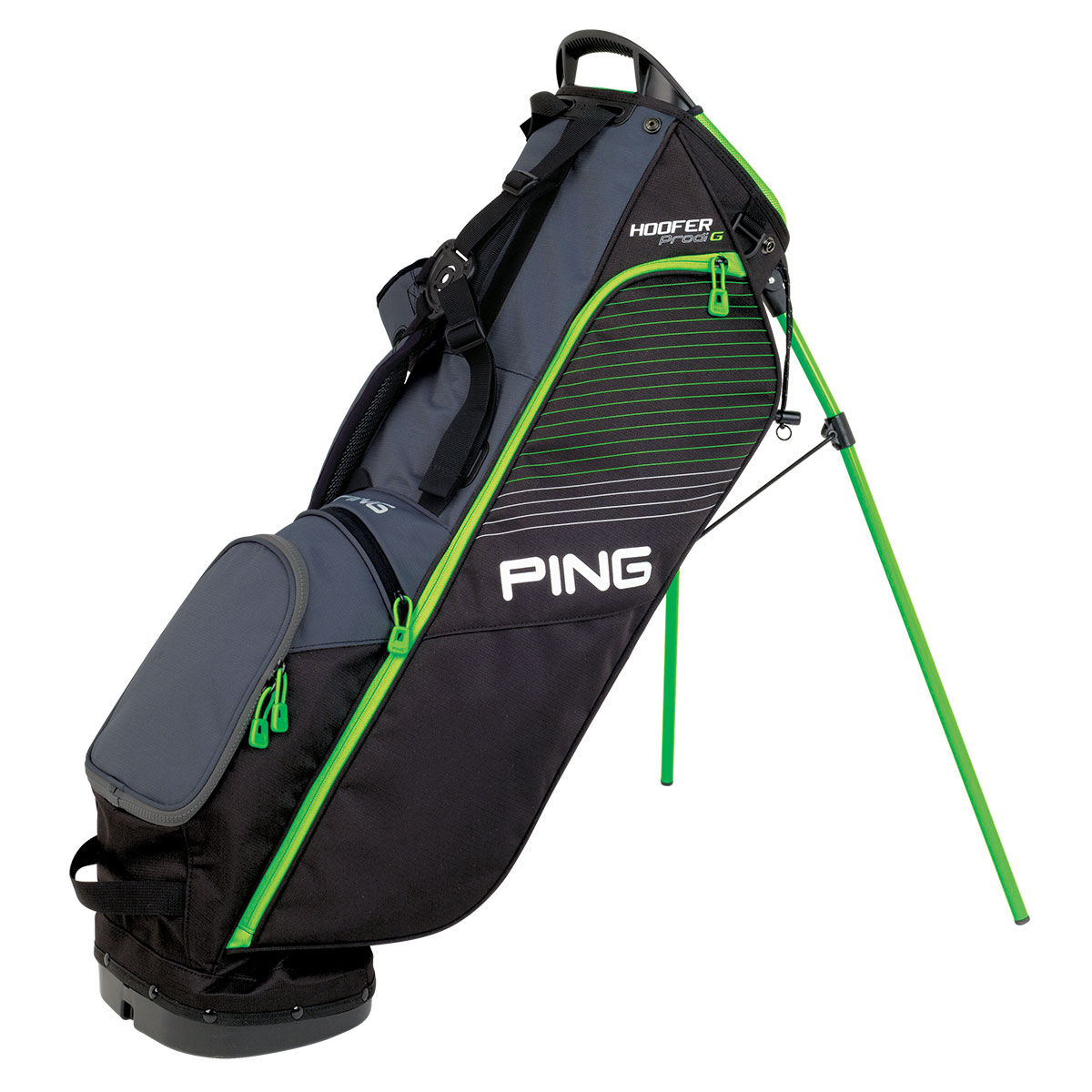 Ping Kids Black and Green Junior Prodi G Golf Stand Bag, Size: One Size | American Golf von Ping