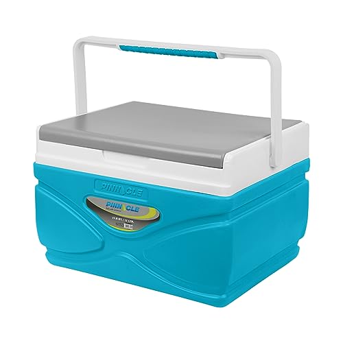 Picknick-Kühlbox - 4,5-Liter-Hartschalen Isolierbox - Kühltasche hält den Inhalt 48 Stunden lang kühl - BPA-freie Thermobox - tragbare Kühltruhe für Picknicks, Grill, Camping (Himmelblau) von Pinnacle Thermoware
