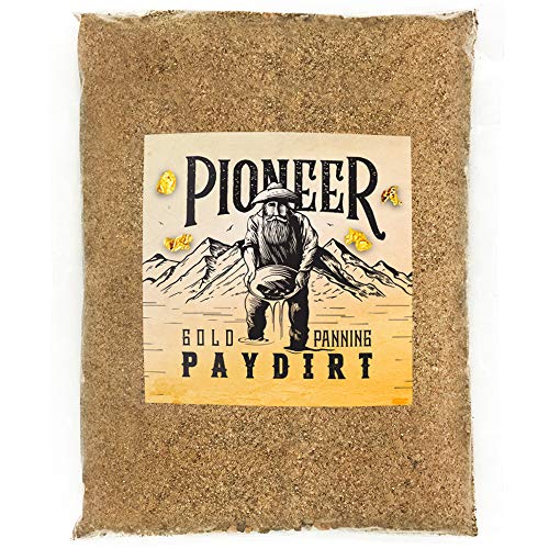 Pioneer Gold Paydirt Panning Pay Dirt Bag – Gold Prospecting Concentrate Large von Pioneer Paydirt