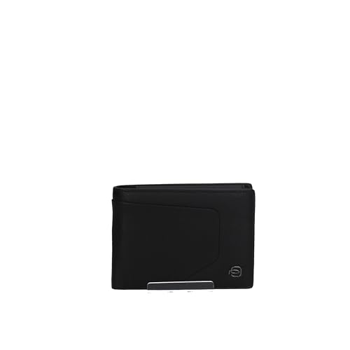 PIQUADRO Black, Herren Bi-Fold-Brieftasche, Schwarz, Taglia Unica - PU1392AOR-N von Piquadro