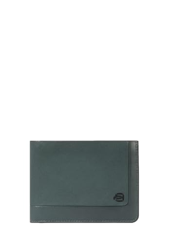 PIQUADRO Geldbörse für Herren, grün, 12.5 X 9.5 X 2.0, Geldbörse mit Portemonnaie von Piquadro
