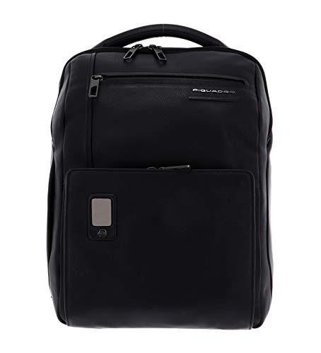 Piquadro CA5105AO Großer Rucksack für PC, schwarz, personalisierbar von Piquadro