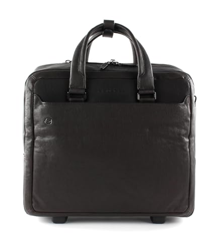 Piquadro Black Square 2-Rollen Businesstrolley 36 cm Laptopfach von Piquadro