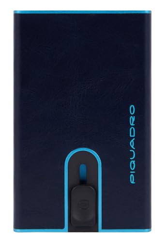 Piquadro Blue Square - Kreditkartenetui 11cc 10 cm RFID Night Blue von Piquadro
