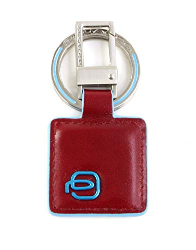 Piquadro PC3757B2/R Blue Square Schlüsselanhänger, Rot von Piquadro
